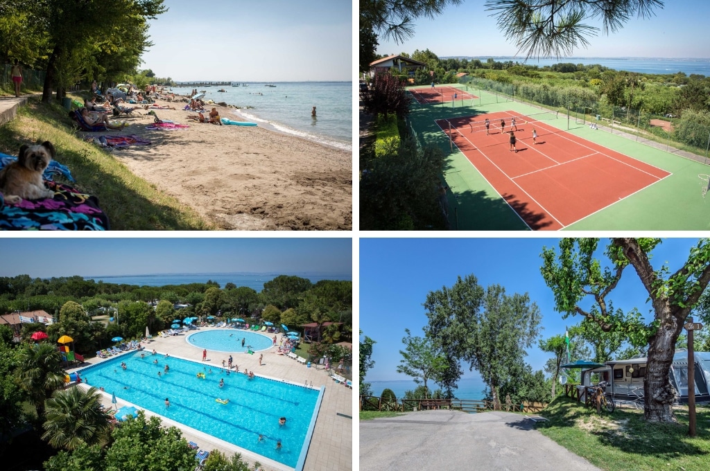 Camping Fossalta, Kindercampings Gardameer