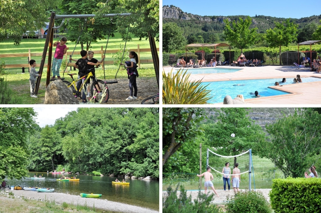 Camping Lou Rouchetou, Camping aan rivier Ardèche