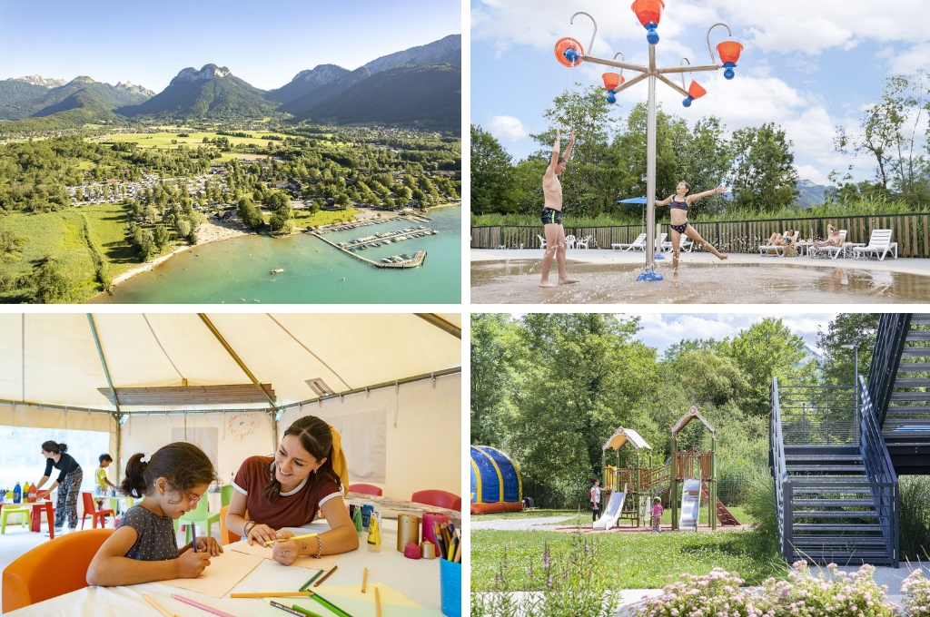 Camping La Nubliere, Kindercampings Meer van Annecy