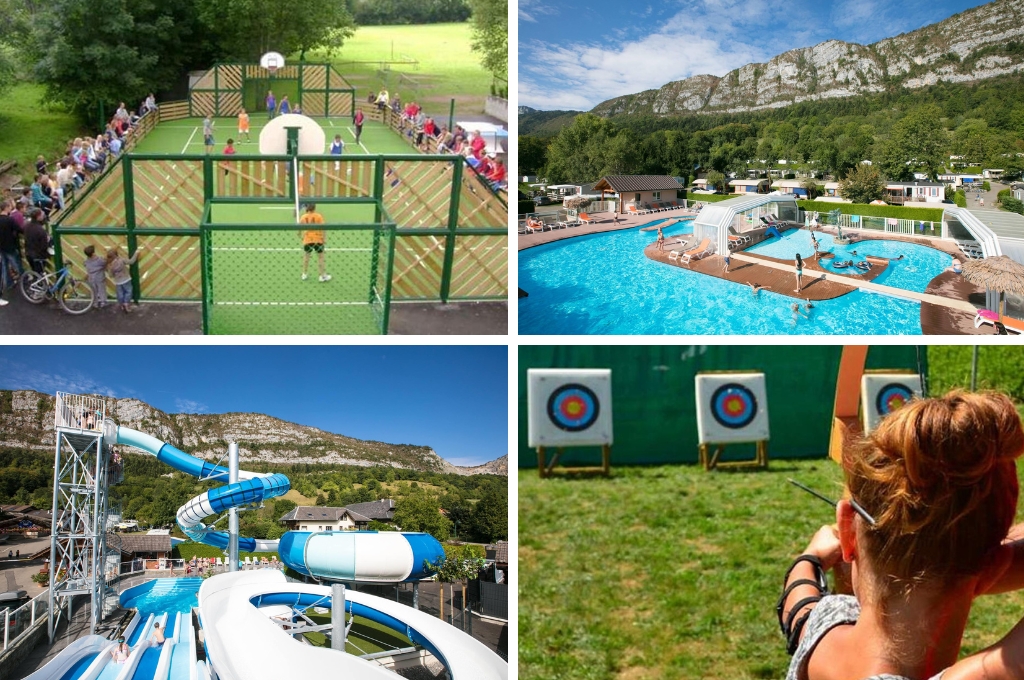 Camping Les Fontaines 1, Kindercampings Meer van Annecy