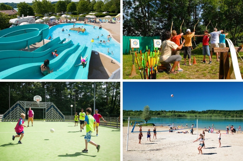 Camping Le Fayolan, kindvriendelijke campings in Frankrijk aan een meer