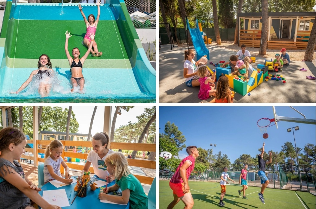 Camping Jezevac, Kindercampings Kroatië