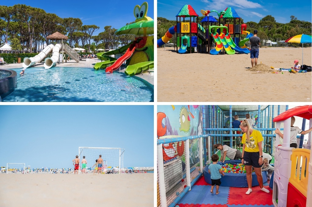 Camping Village Cavallino, Kindercampings Italië aan zee