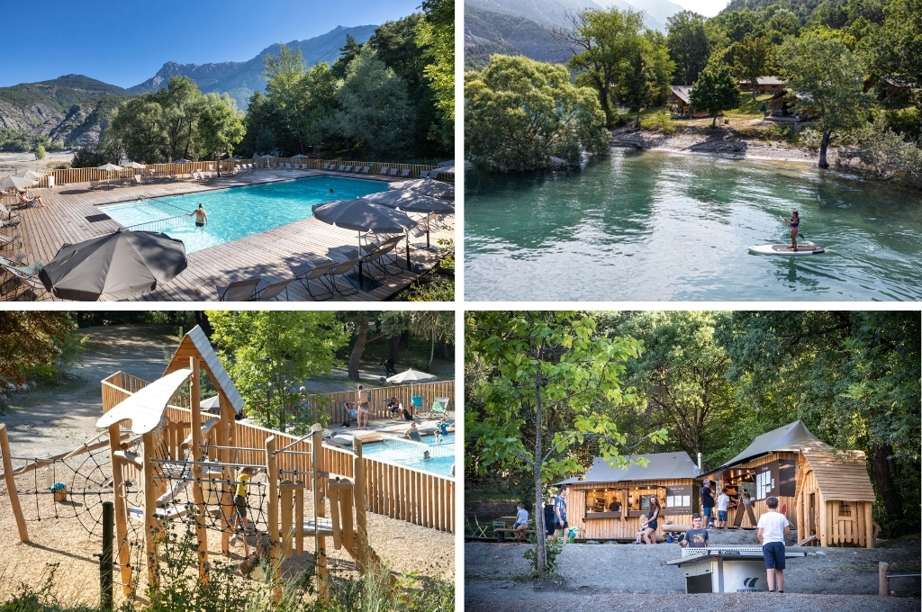 Camping Huttopia Lac de Serre Poncon, Kindvriendelijke campings in de natuur