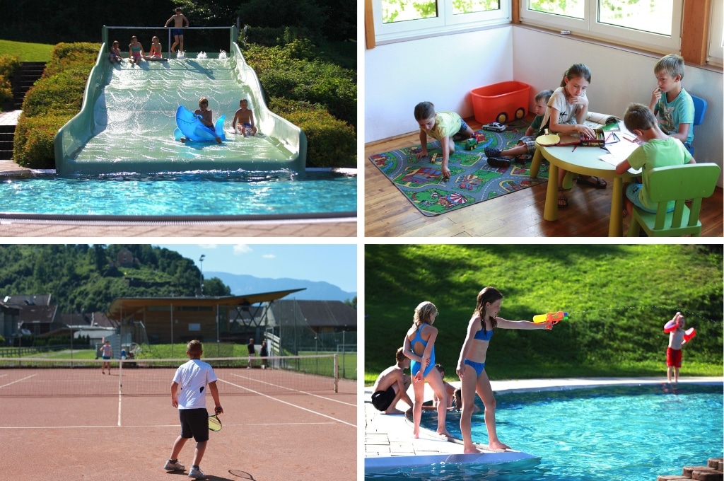 Draucamping Sachsenburg, Kindercampings Oostenrijk