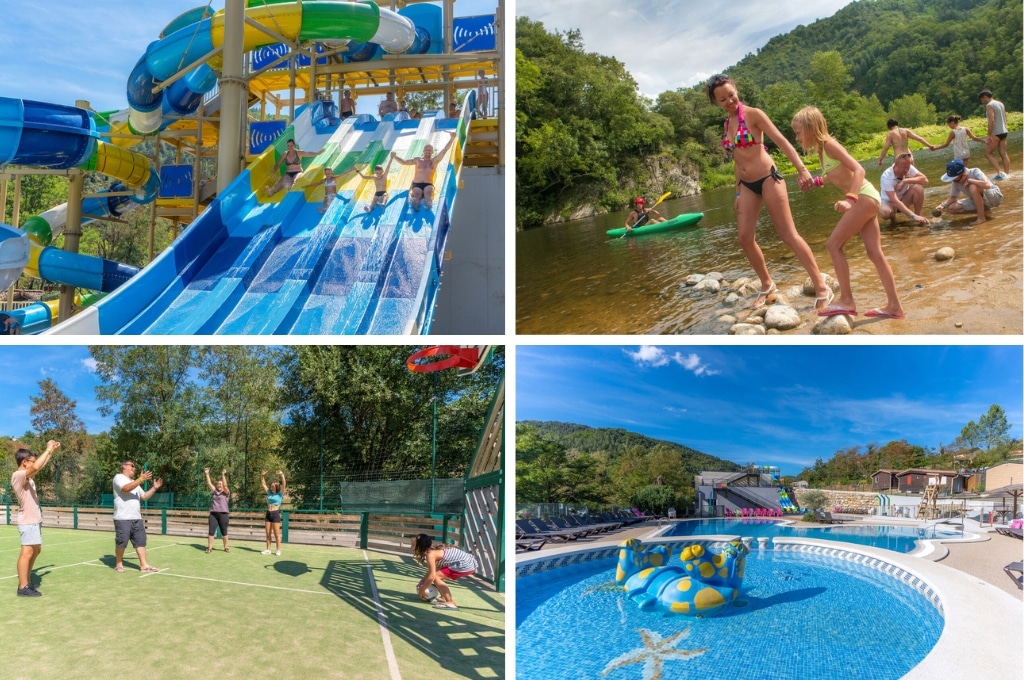 Eyrieux Camping, Camping aan rivier Ardèche