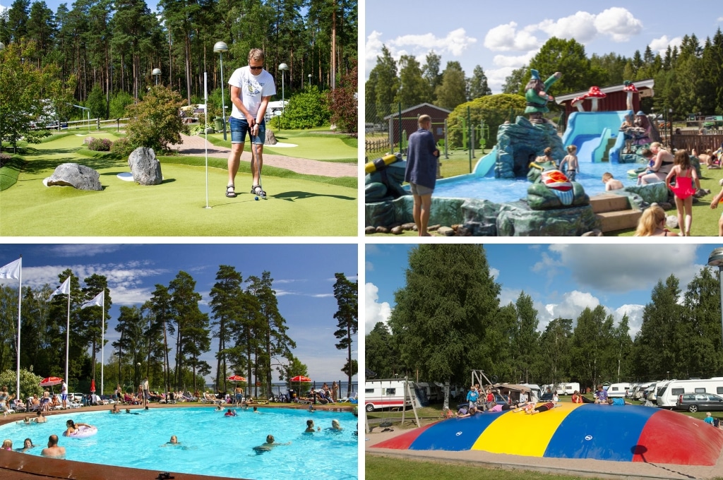 Vita Sandars Camping, Kindvriendelijke camping Zweden