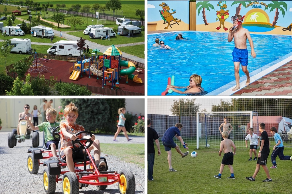 Camping Oase Praha, kindvriendelijke camping tsjechie