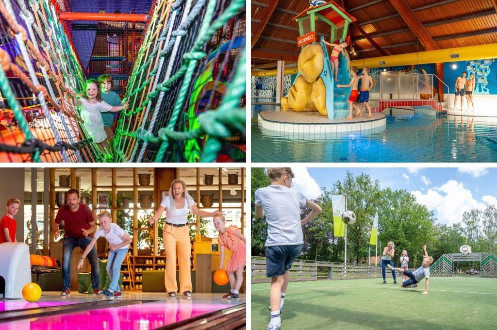 Vakantiepark Aelderholt, kindvriendelijke vakantieparken in Drenthe met zwembad