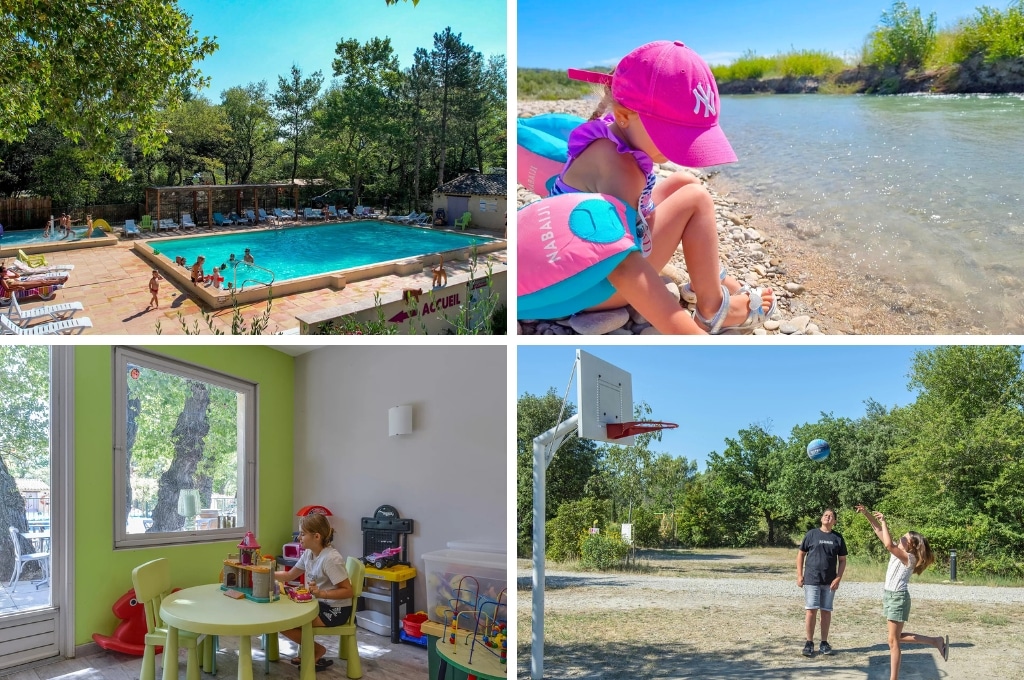 Camping Les Rives de lAygues, campings in Frankrijk aan een rivier