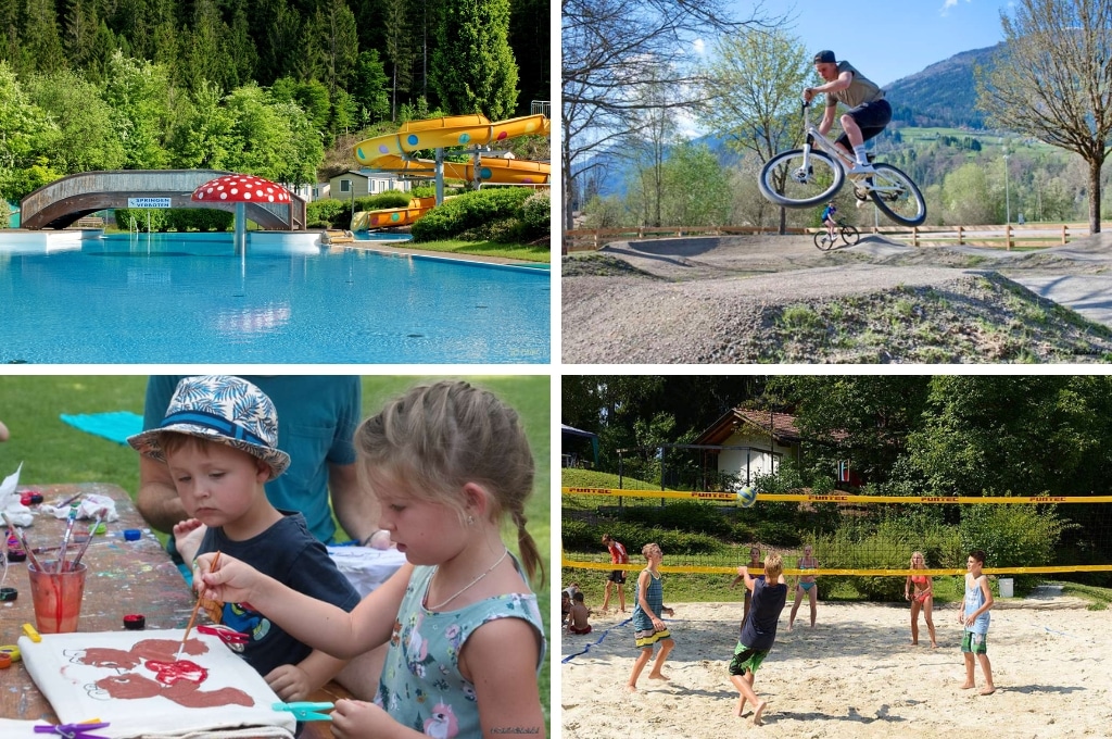 Camping am Waldbad, Kindercampings in Oostenrijk met zwembad