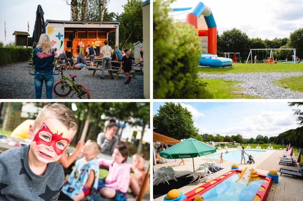 Camping La Colline, Kindvriendelijke campings in de Ardennen met zwembad