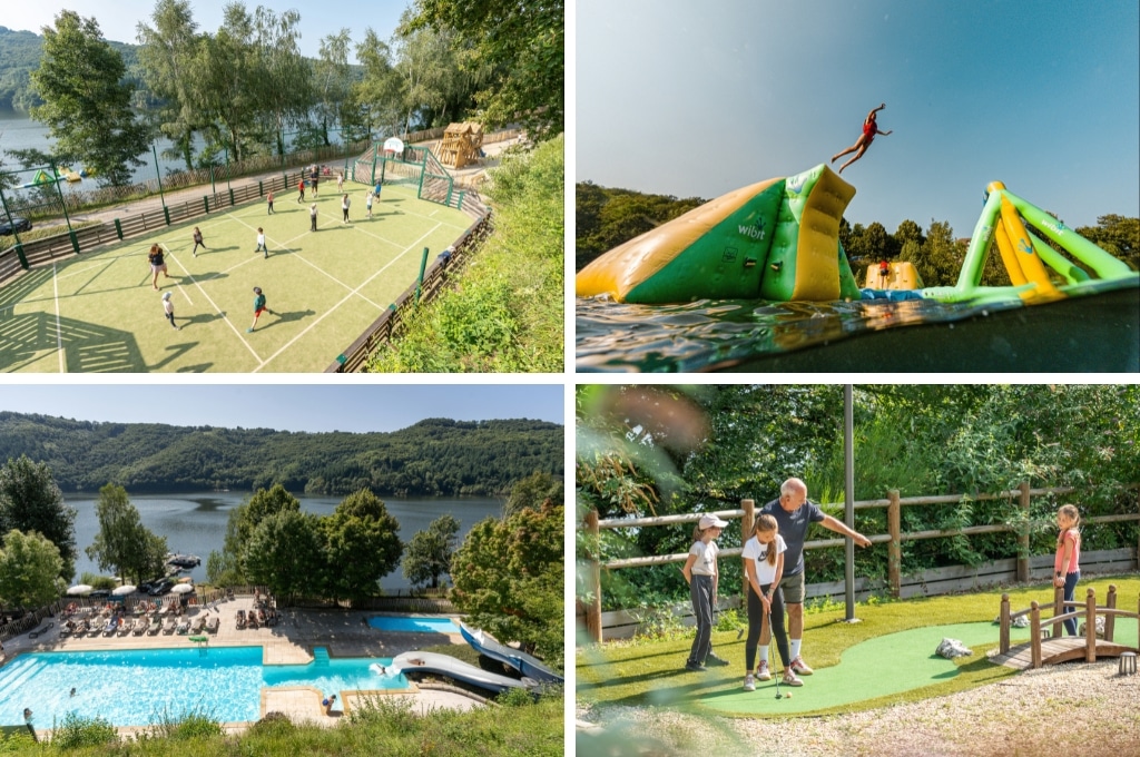 Camping La Source, kindvriendelijke campings in Frankrijk aan een meer